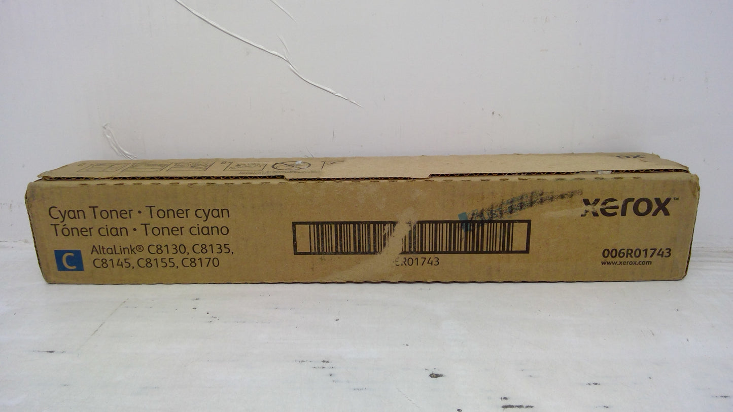 Genuine Xerox 006R01743 (6R1743) Cyan Toner