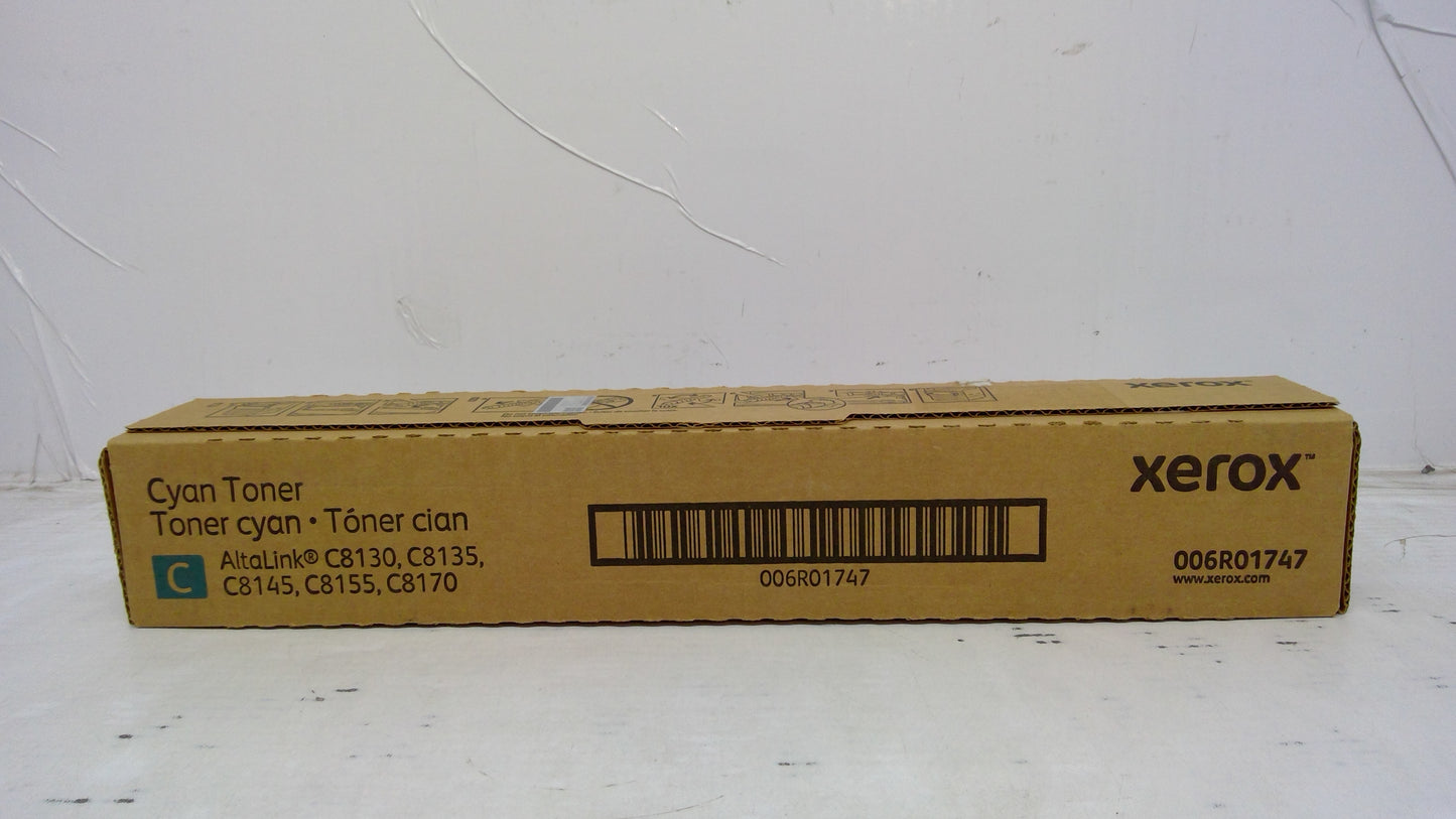 Genuine Xerox 006R01747 (6R1747) Cyan Toner