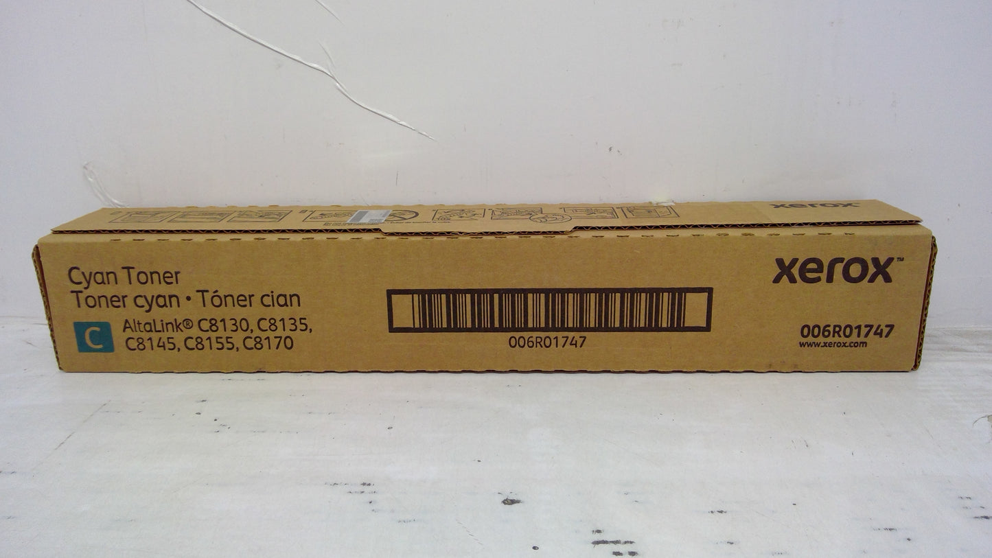 Genuine Xerox 006R01747 (6R1747) Cyan Toner