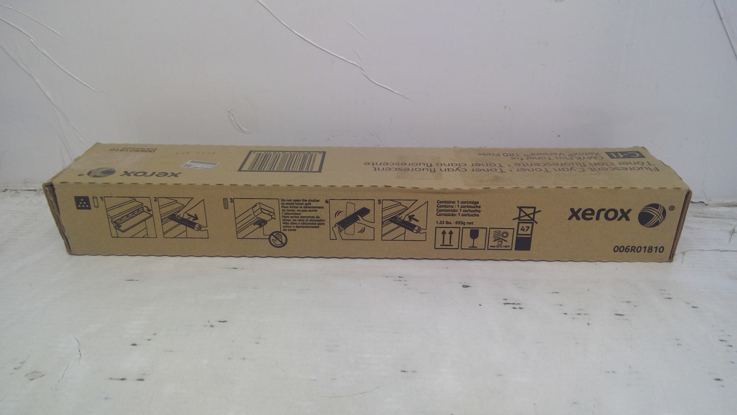 Genuine Xerox 006R01810 (6R1810) Fluorescent Cyan Toner