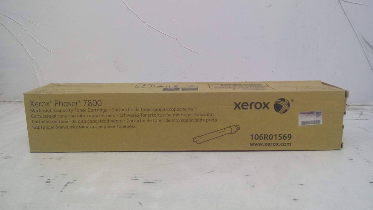 Genuine Xerox 106R01569 (106R1569) Black High Capacity Toner Cartridge
