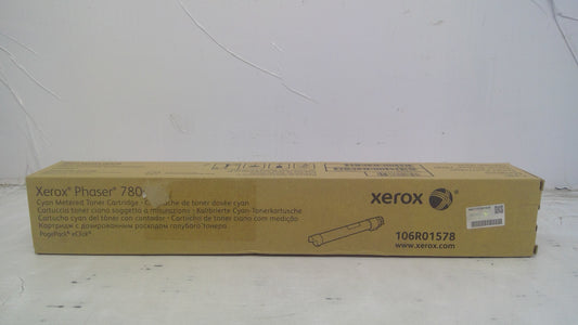 Genuine Xerox 106R01578 (106R1578) Cyan Metered Toner Cartridge