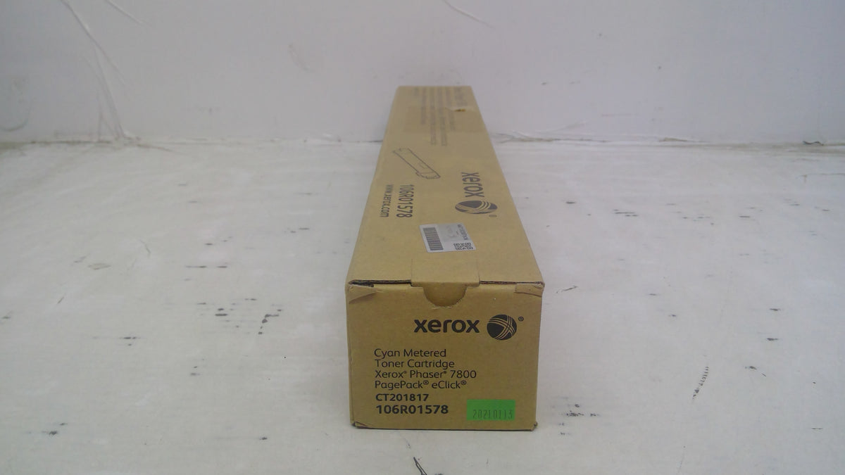 Genuine Xerox 106R01578 (106R1578) Cyan Metered Toner Cartridge