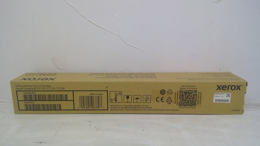 Genuine Xerox 006R01823 (6R1823) Yellow Metered Toner Cartridge