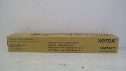 Genuine Xerox 006R01823 (6R1823) Yellow Metered Toner Cartridge