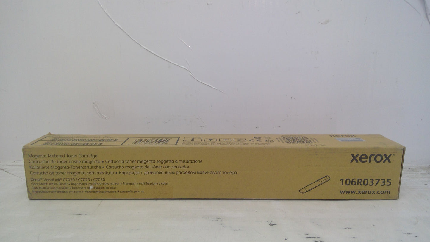 Genuine Xerox 106R03735 (106R3735) Magenta Metered Toner Cartridge