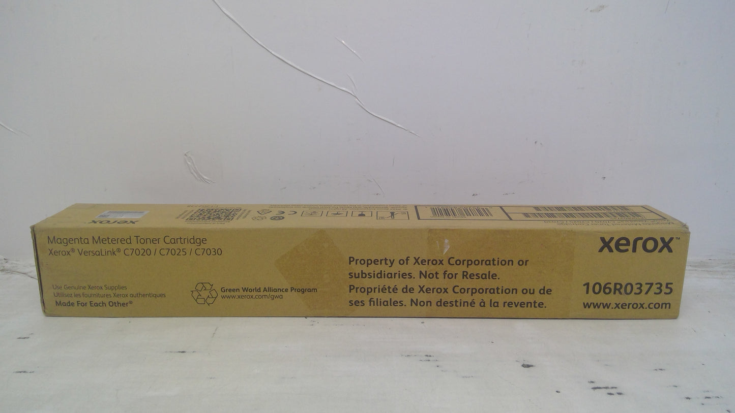 Genuine Xerox 106R03735 (106R3735) Magenta Metered Toner Cartridge