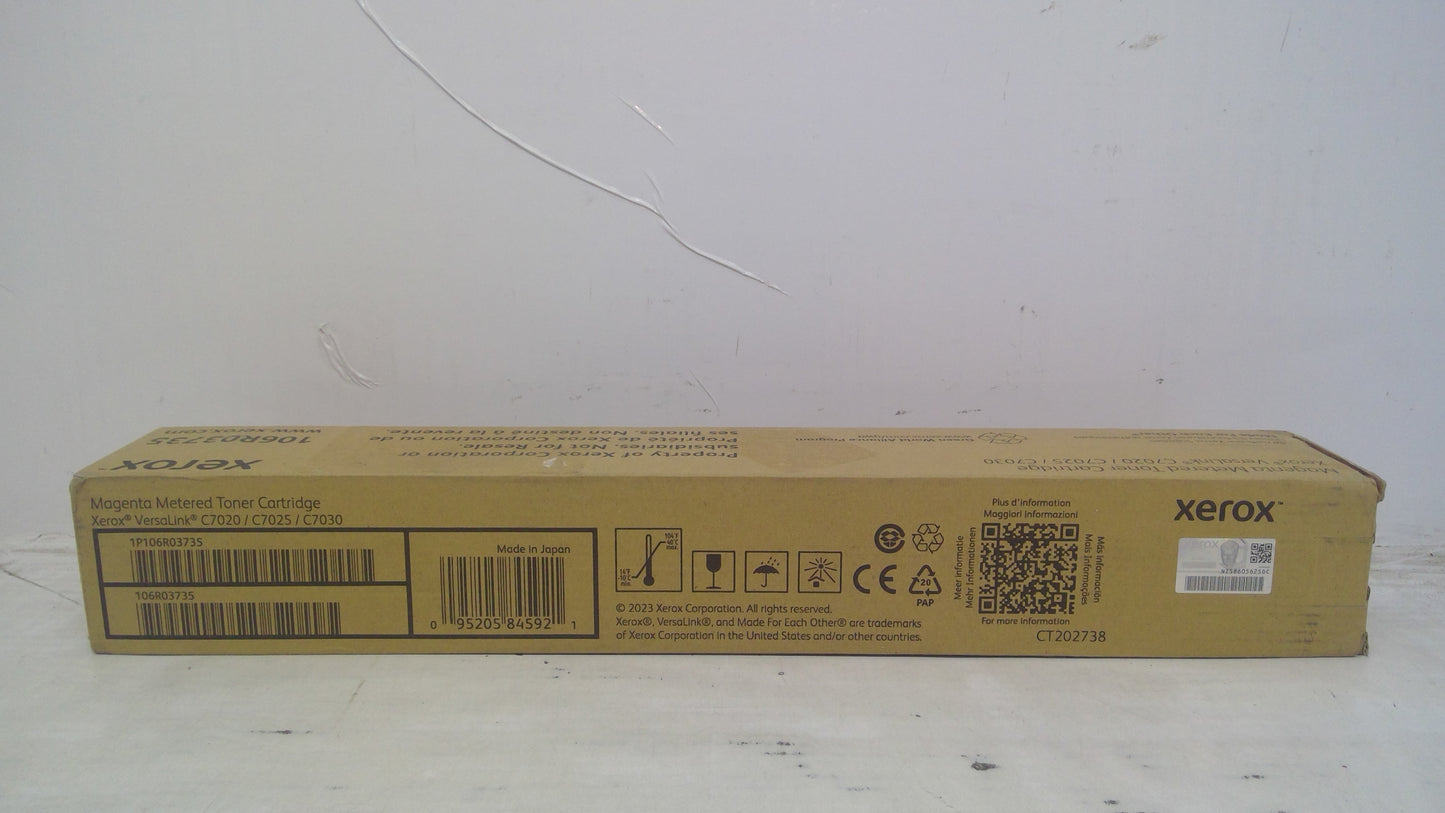 Genuine Xerox 106R03735 (106R3735) Magenta Metered Toner Cartridge