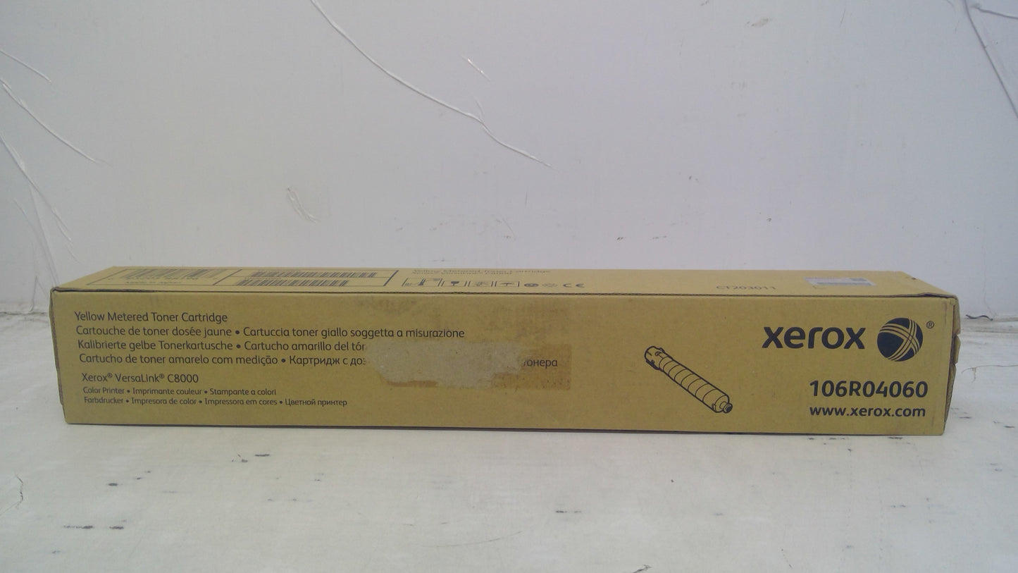 Genuine Xerox 106R04060 (106R4060) Yellow Metered Toner Cartridge