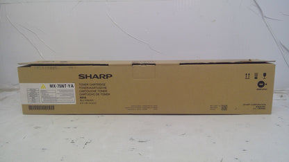 Genuine Sharp MX-75NT-YA High Yield Yellow Toner