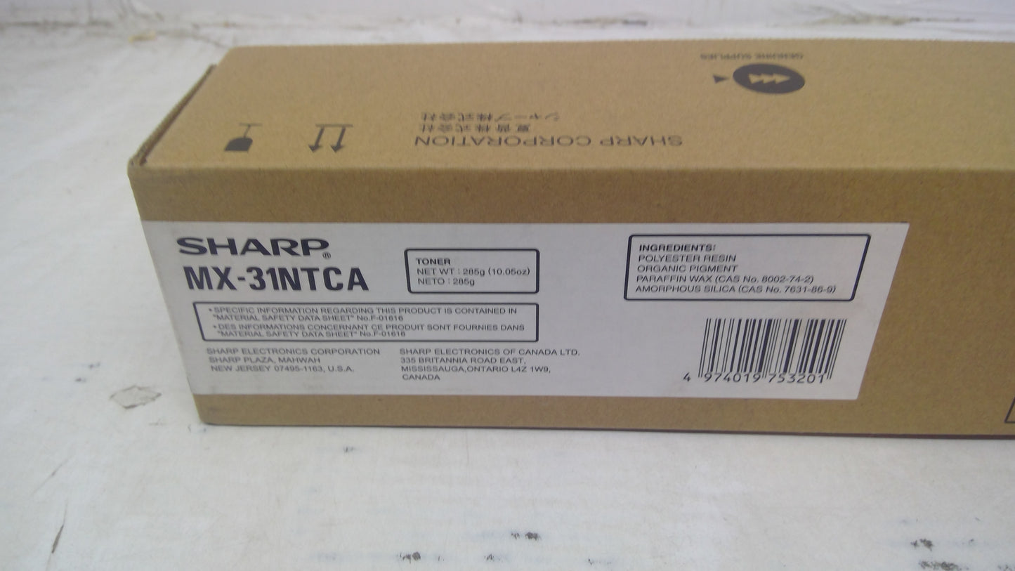 Genuine Sharp MX-31NTCA Cyan Toner