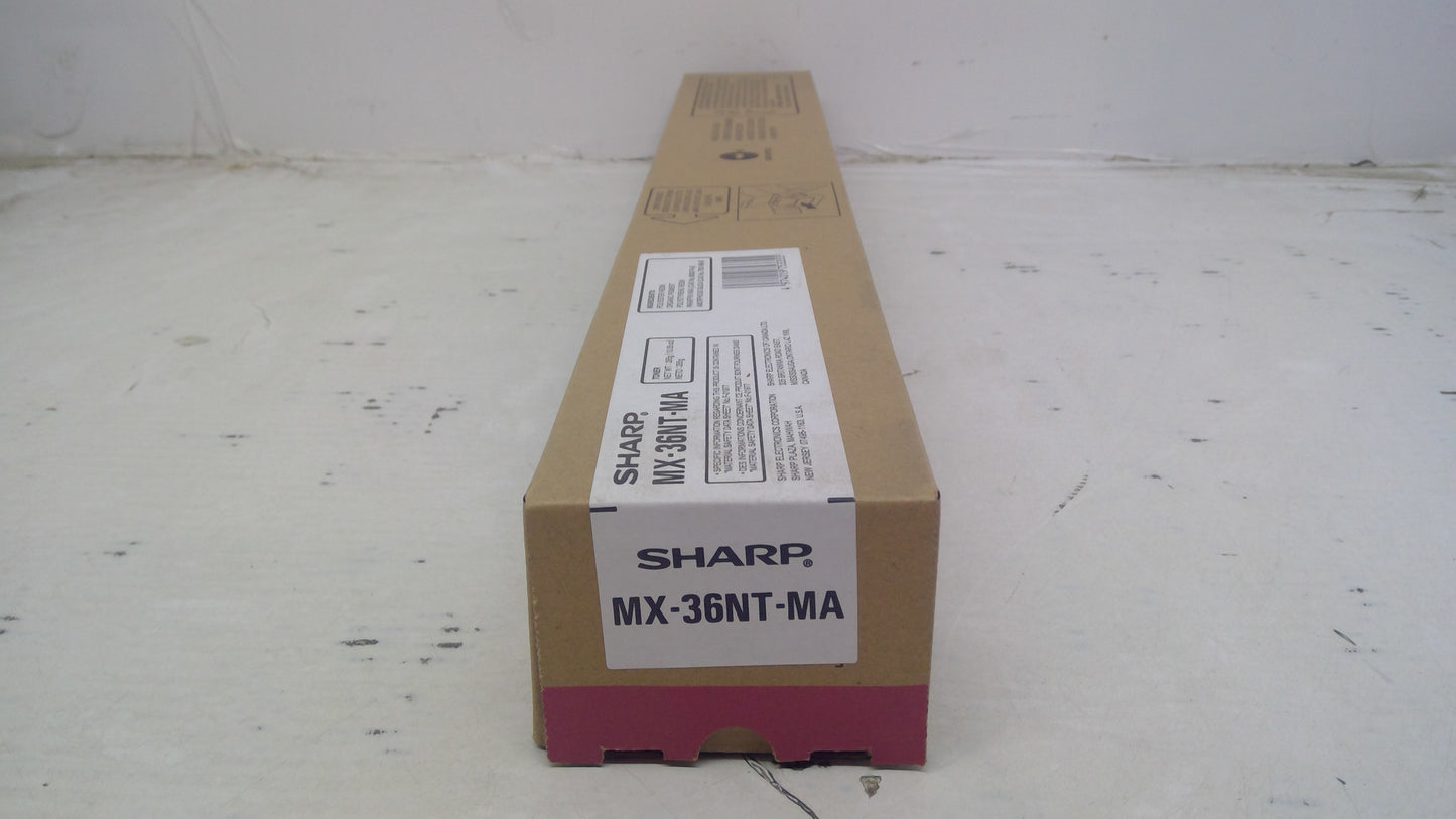 Genuine Sharp MX-36NT-MA (MX36NTMA) Magenta Toner Cartridge