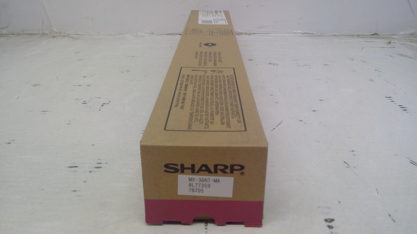 Genuine Sharp MX-36NT-MA (MX36NTMA) Magenta Toner Cartridge