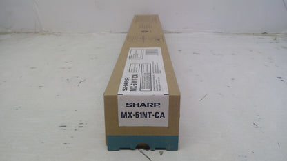 Genuine Sharp MX-51NT-CA (MX51NTCA) Cyan Toner Cartridge
