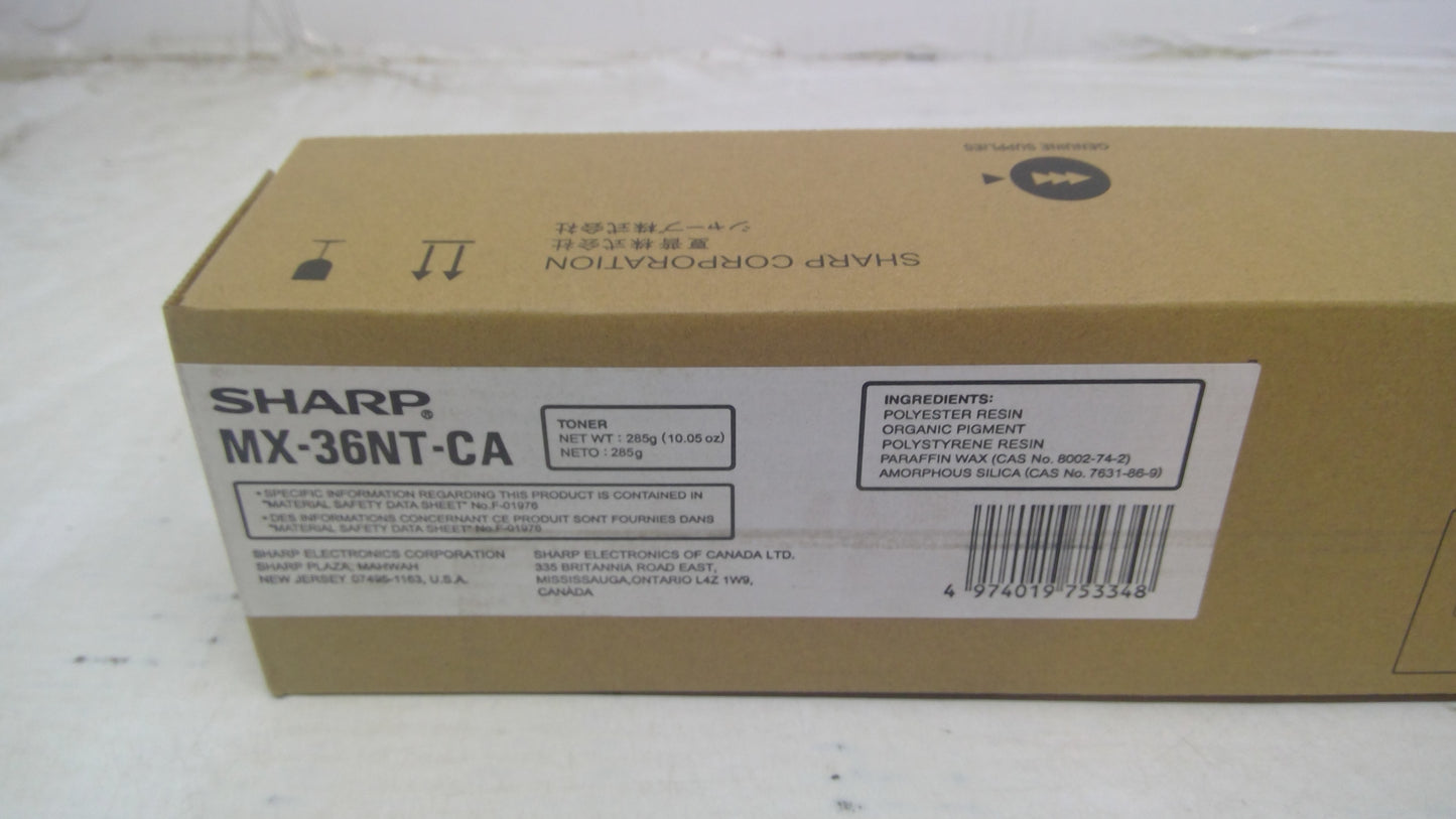 Genuine Sharp MX-36NT-CA Cyan Toner