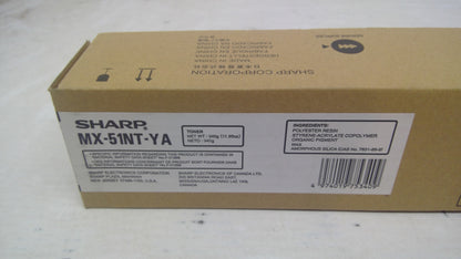 Genuine Sharp MX-51NT-YA Yellow Toner