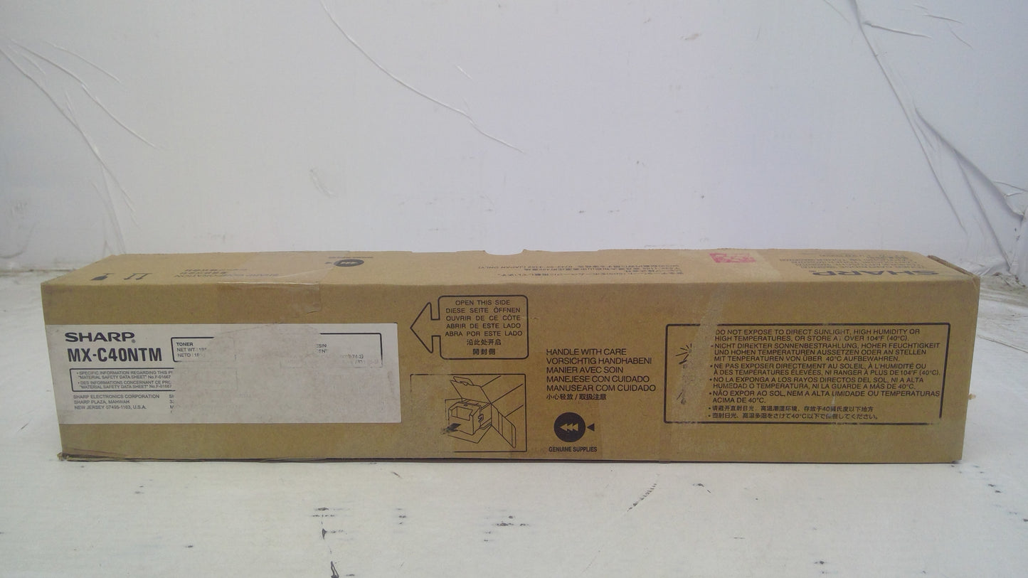 Genuine Sharp MX-C40NTM Magenta Laser Toner Cartridge