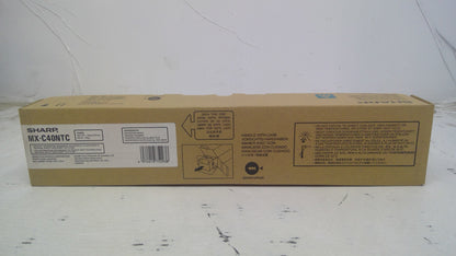 Genuine Sharp MX-C40NTC Cyan Toner Cartridge
