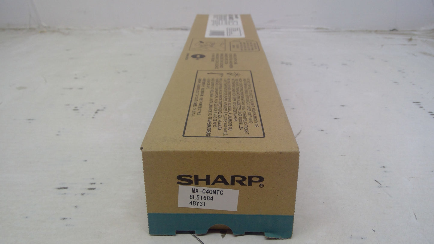 Genuine Sharp MX-C40NTC Cyan Toner Cartridge