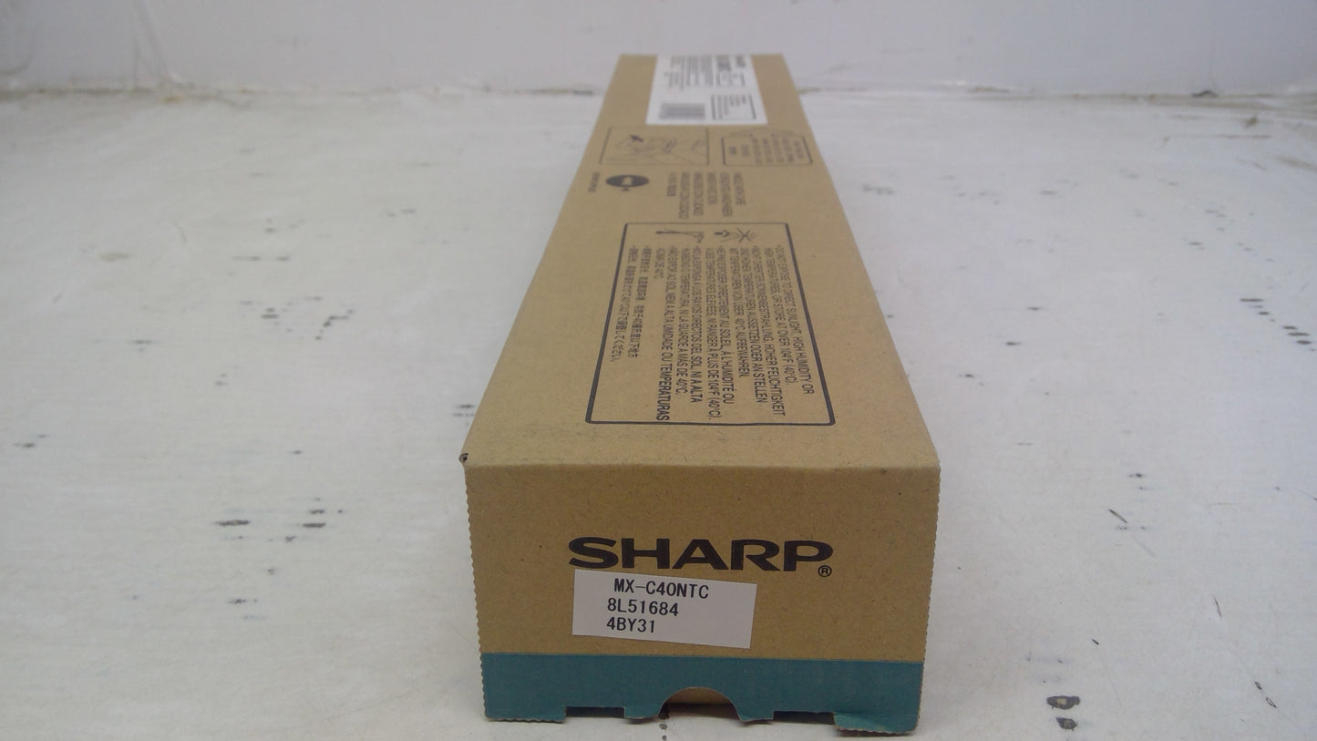 Genuine Sharp MX-C40NTC Cyan Toner Cartridge