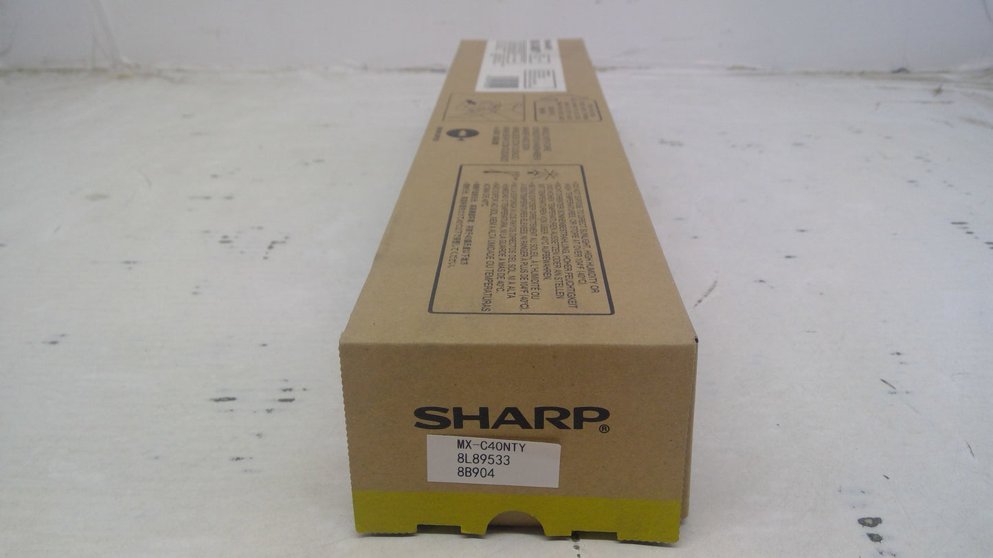 Genuine Sharp MX-C40NTY Yellow Toner