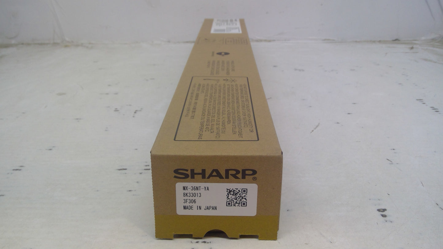 Genuine Sharp MX-36NT-YA Yellow Toner