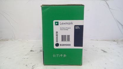 Genuine Lexmark B281000 Black Toner Cartridge for B2865/MB2770
