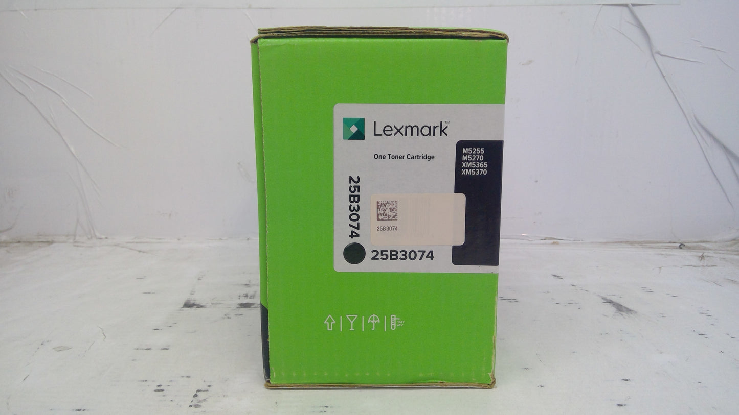 Genuine Lexmark 25B3074 Black Toner Cartridge