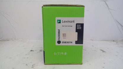Genuine Lexmark 25B3074 Black Toner Cartridge