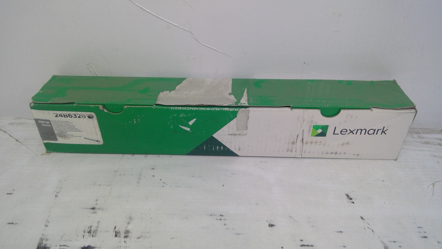 Genuine Lexmark 24B6326 High Yield Black Toner Cartridge