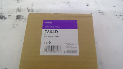 Genuine Epson T804D (EXPIRED) Violet Ink for SC-P9000/7000