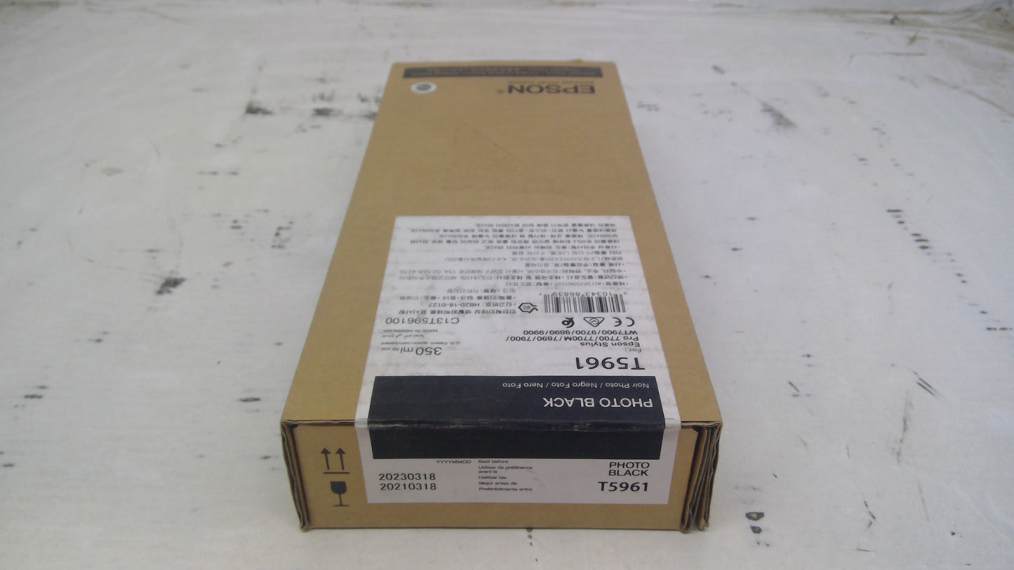 Genuine Epson Photo Black T5961 (EXPIRED) for Epson Stylus Pro 7700/7700M/7890/7900/WT7900/9700/9890/9900