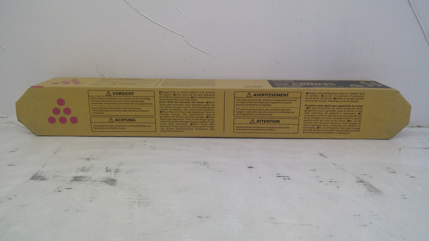 Genuine Ricoh Savin Lanier 841867 Magenta Toner Cartridge