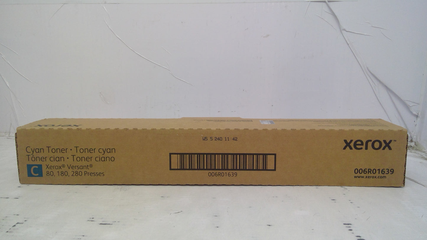 Genuine Xerox 006R01639/6R1639 Metered Cyan Toner for Versant 80/180/280 Presses