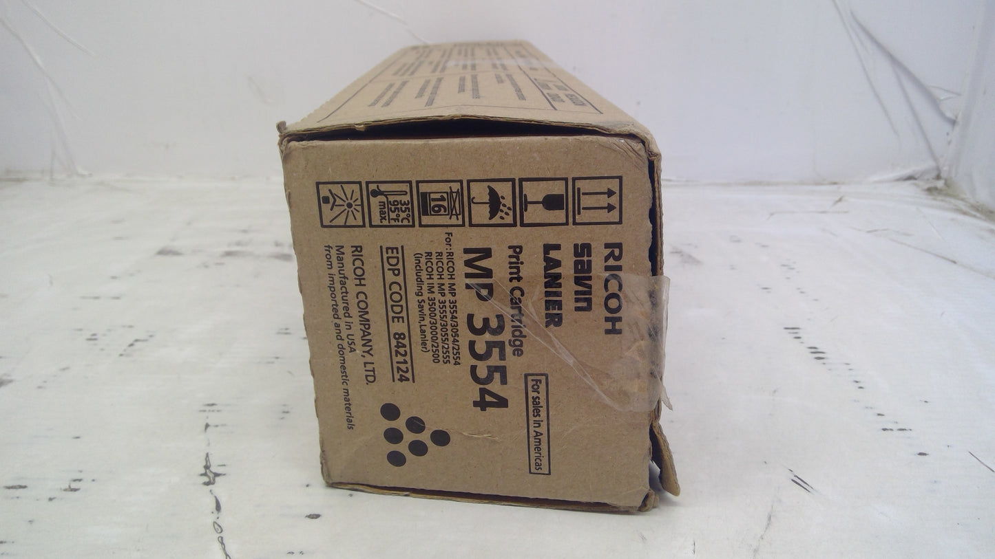 Genuine Ricoh Savin Lanier MP 3554 Black Toner 842124