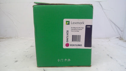 Genuine Lexmark 82K1UM0 Magenta High Yield Toner Cartridge for CX860