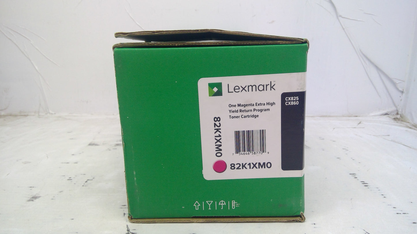 Genuine Lexmark 82K1XM0 Magenta Extra High Yield Toner Cartridge for CX825/CX860