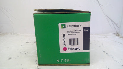 Genuine Lexmark 82K1XM0 Magenta Extra High Yield Toner Cartridge for CX825/CX860