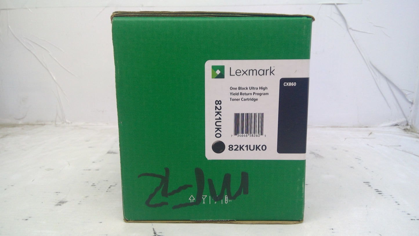 Genuine Lexmark 82K1UK0 Black Ultra High Yield Toner Cartridge for CX860