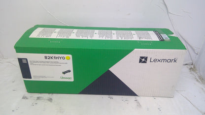 Genuine Lexmark 82K1HY0 Yellow High Yield Toner Cartridge for CX820/CX825/CX860