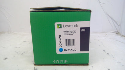 Genuine Lexmark 82K1UC0 Cyan Ultra High Yield Toner Cartridge for CX860