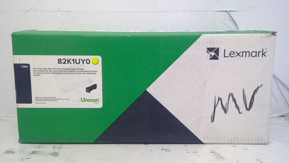 Genuine Lexmark 82K1UY0 Yellow Ultra High Yield Toner Cartridge for CX860