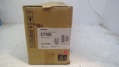 Genuine Ricoh Savin Lanier C7100 Pro Print Cartridge Neon Pink (828527)