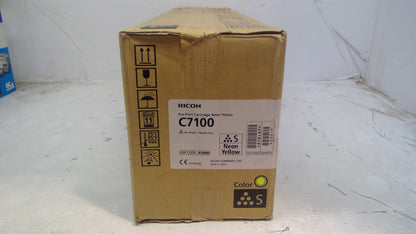 Genuine Ricoh C7100 Pro Print Cartridge Neon Yellow (828489)