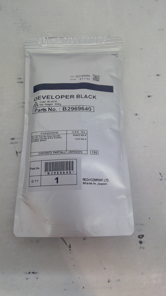 Genuine Ricoh Black Developer B2969640